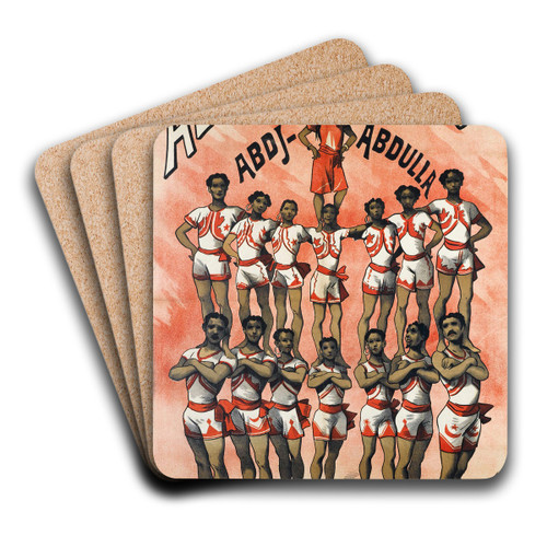 Alcazar D'ete Abdj-Abdulla by Alfred Choubrac Art Drink Coaster set Alcazar D'ete Abdj-Abdulla by Alfred Choubrac Art Drink Coaster set