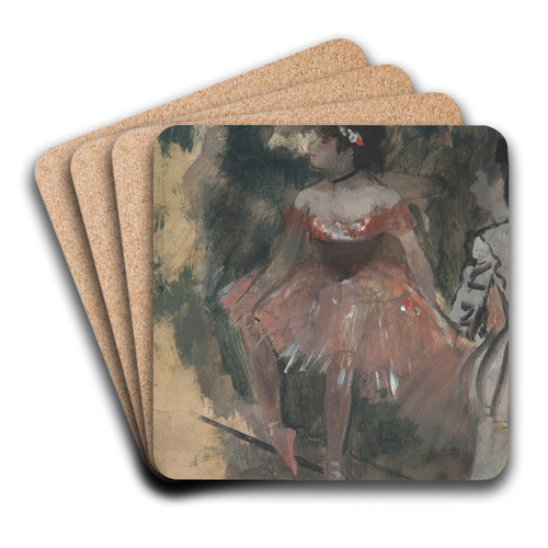 Dancers by Edgar Degas Art Drink Coaster set