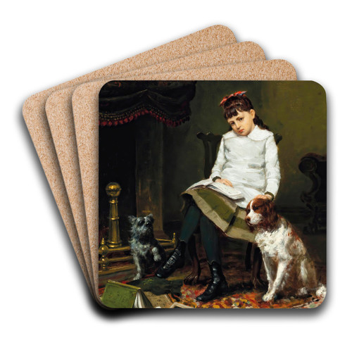 Wish we could go play by James Brade Sword Art Drink Coaster set Wish we could go play by James Brade Sword Art Drink Coaster set