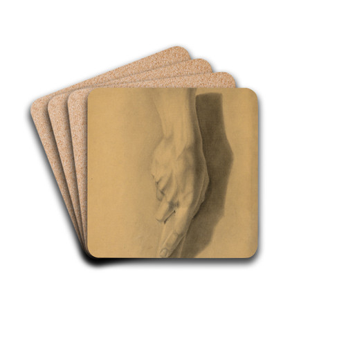 Academicstudy by William Fowler Hopson Drink Coasters - set of 4