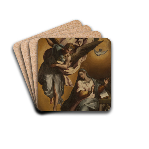 Anunciacin de la Virgen by Gregorio Martnez Drink Coasters - set of 4