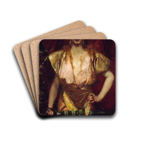Judith by Jean-Joseph-Benjamin Constant Drink Coasters - set of 4