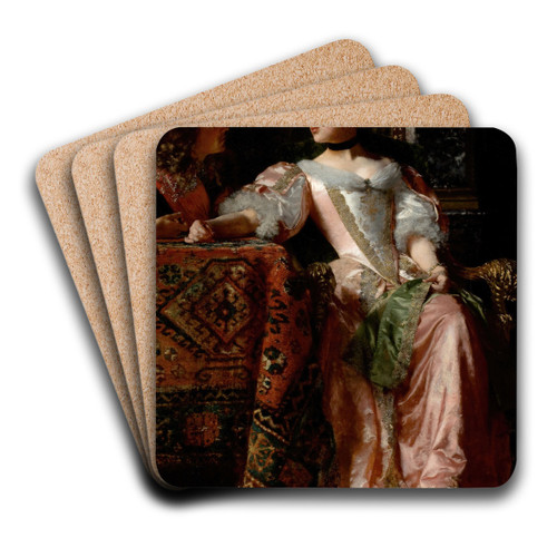 The Proposal by Wadysaw Czachrski Art Drink Coaster set
