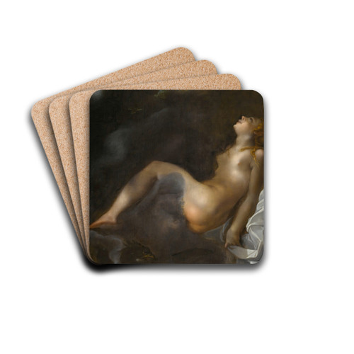 Jupiter And Io by Matthus Gundelach Drink Coasters - set of 4