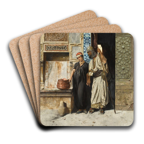 The Guard by Charles Wilda Art Drink Coaster set The Guard by Charles Wilda Art Drink Coaster set