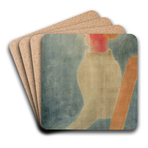 Sitzende nach links by Oskar Schlemmer Art Drink Coaster set Sitzende nach links by Oskar Schlemmer Art Drink Coaster set