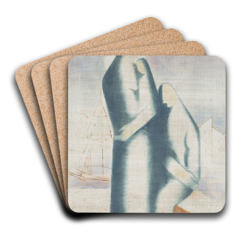 Poor Family by Mikul Galanda Art Drink Coaster set