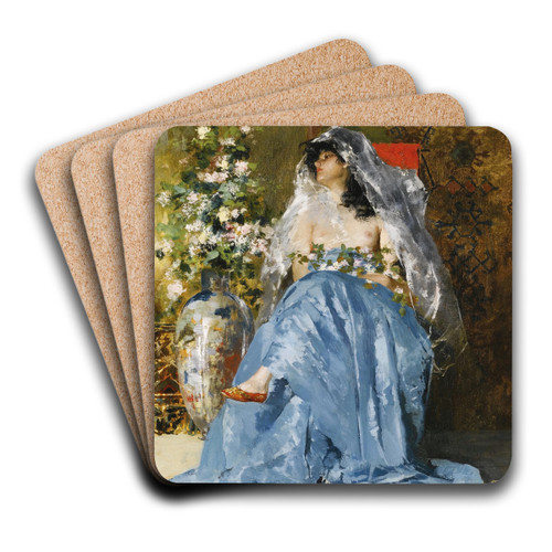 Reverie by Vincenzo Irolli Art Drink Coaster set Reverie by Vincenzo Irolli Art Drink Coaster set