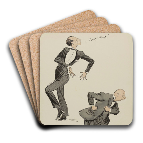 Do it! Do it! by Georges Goursat (Sem) Art Drink Coaster set
