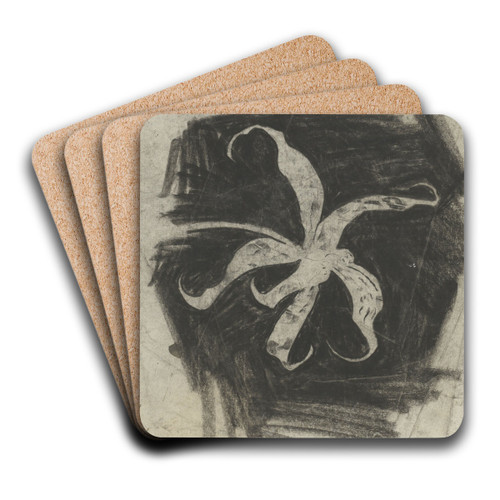 Orchidee by Carel Adolph Lion Cachet Art Drink Coaster set