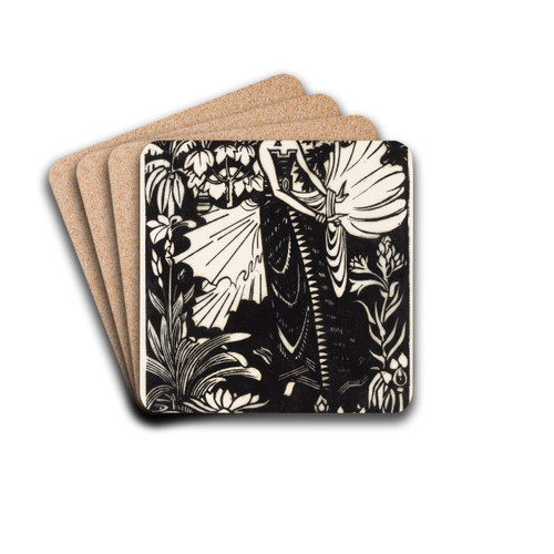 Serimpi by Johannes Frederik Engelbert ten Klooster Drink Coasters - set of 4