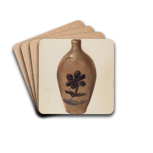 Flask by John Tarantino Drink Coasters - set of 4