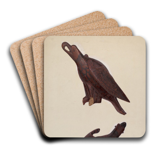 Eagle by John Collins Art Drink Coaster set