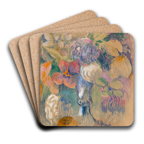 Still Life with Cat by Paul Gauguin Art Drink Coaster set