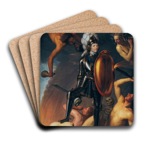 The Constancy of Frederik Hendrik by Gerard van Honthorst Art Drink Coaster set