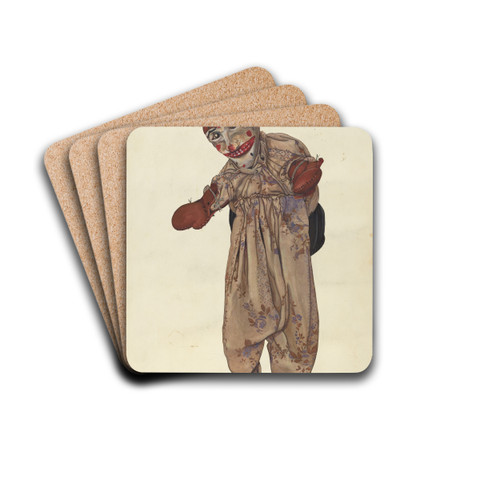 Puppet by George File Drink Coasters - set of 4 Puppet by George File Drink Coasters - set of 4