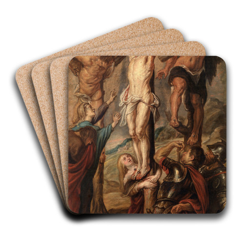 Calvary by Peter Paul Rubens Art Drink Coaster set