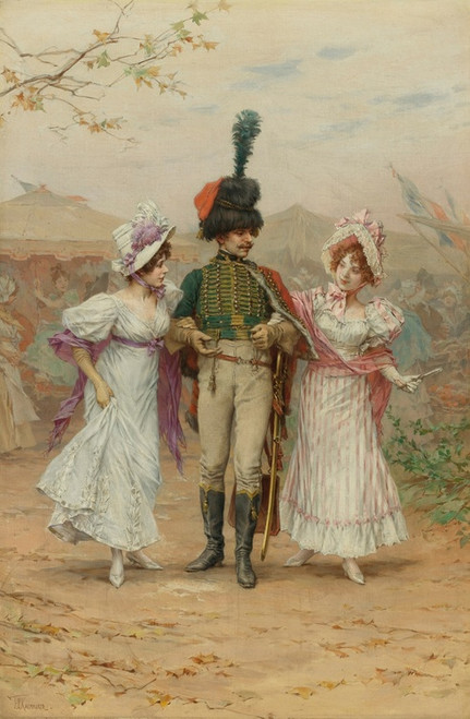 Two Strings To His Bow by Frederik Hendrik Kaemmerer Art Print Download