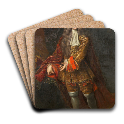 Kaiser Karl VI. by Johann Kupetzky Art Drink Coaster set