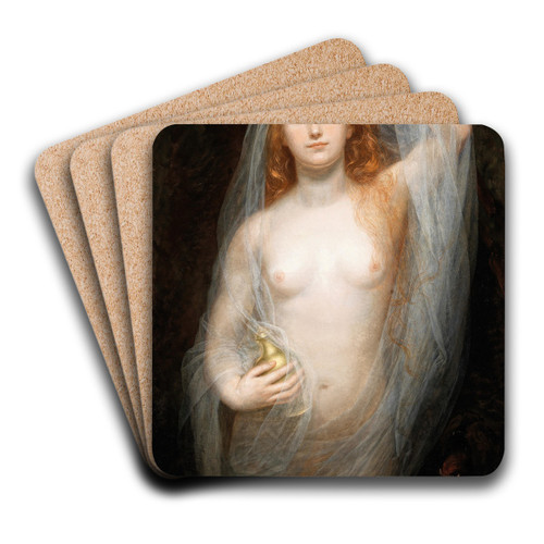Eurydice by Guido Philipp Schmitt Art Drink Coaster set