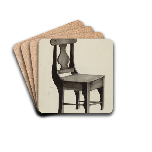 Dining Room Suite by Juanita Lantz Drink Coasters - set of 4
