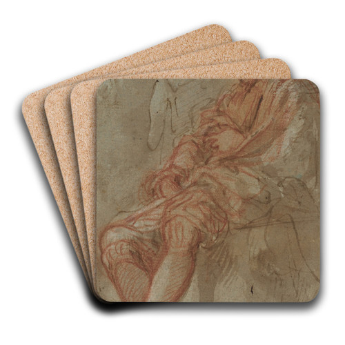 A Young Man by Italian 17th Century Art Drink Coaster set