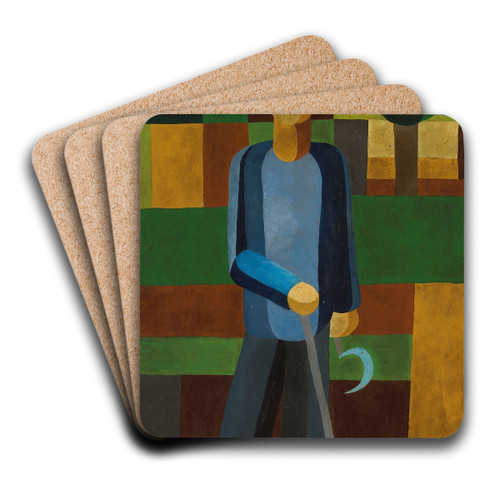The Gardener by Franz Wilhelm Seiwert Art Drink Coaster set