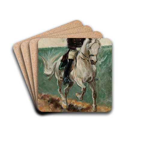 Lipizzaner by Ludwig Koch Drink Coasters - set of 4