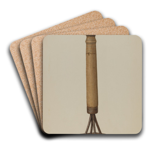 Masher by Nicholas Amantea Art Drink Coaster set