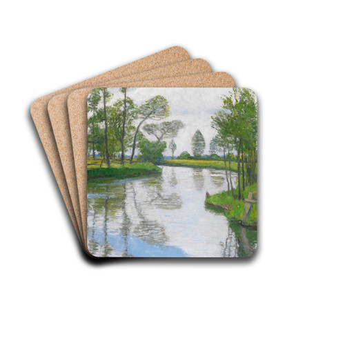 Fluufer by Otto Modersohn Drink Coasters - set of 4