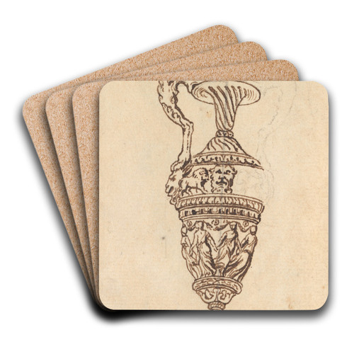 Study of a Vase by Benjamin West Art Drink Coaster set