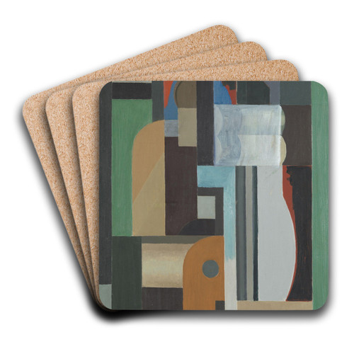 Composition by Ragnhild Kaarb Art Drink Coaster set