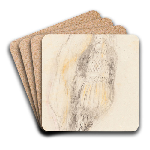 A Tassel by Sir David Wilkie Art Drink Coaster set A Tassel by Sir David Wilkie Art Drink Coaster set