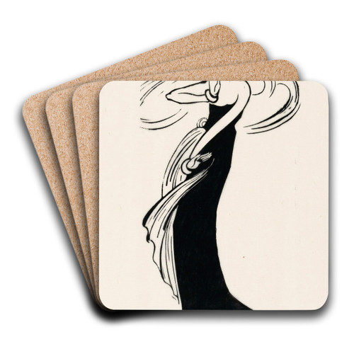Danseres by Johannes Frederik Engelbert ten Klooster Art Drink Coaster set