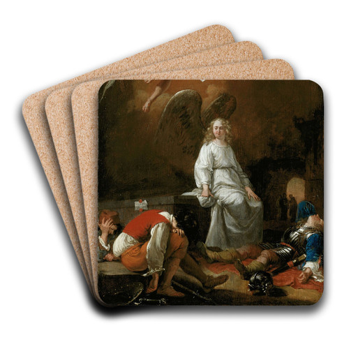 The Resurrection by Bartholomeus Breenbergh Art Drink Coaster set