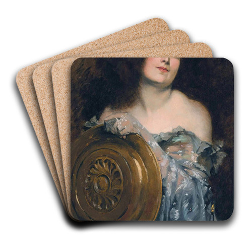Salom by Juana Romani Art Drink Coaster set