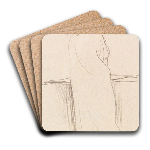 Trke 2 by August Macke Art Drink Coaster set