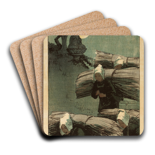 The Return by Helen Hyde Art Drink Coaster set The Return by Helen Hyde Art Drink Coaster set
