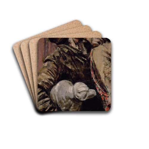 The Miner by Walter Richard Sickert Drink Coasters - set of 4