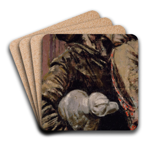 The Miner by Walter Richard Sickert Art Drink Coaster set