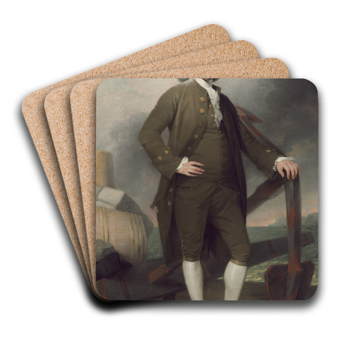 Patrick Tracy by John Trumbull Art Drink Coaster set