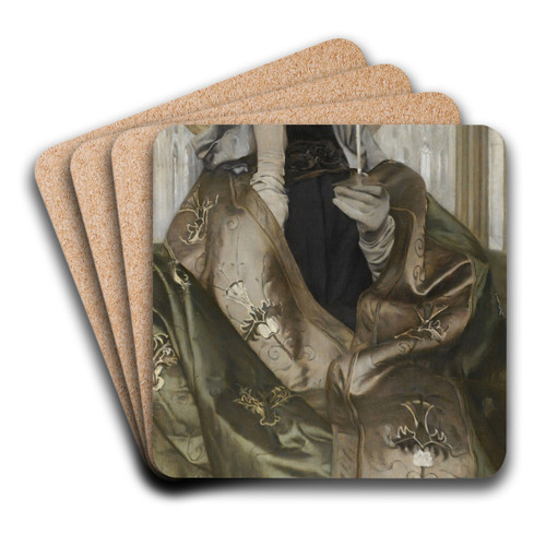 Incense by Fernand Khnopff Art Drink Coaster set