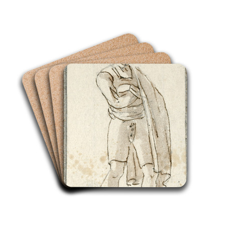 Spaanse klederdracht by Otto Howen Drink Coasters - set of 4 Spaanse klederdracht by Otto Howen Drink Coasters - set of 4