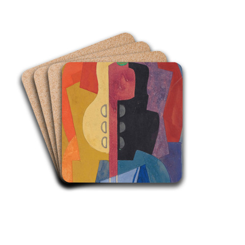 Composition by Albert Gleizes Drink Coasters - set of 4 Composition by Albert Gleizes Drink Coasters - set of 4
