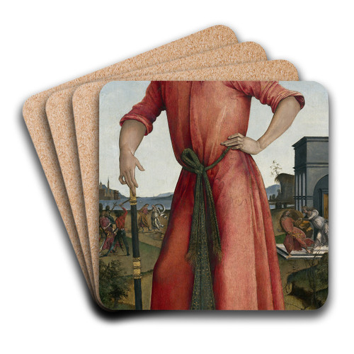 Joseph of Egypt by Master of the Griselda Legend Art Drink Coaster set
