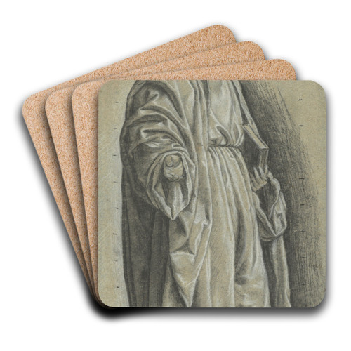 Study for Saint Peter by Giovanni Girolamo Savoldo Art Drink Coaster set