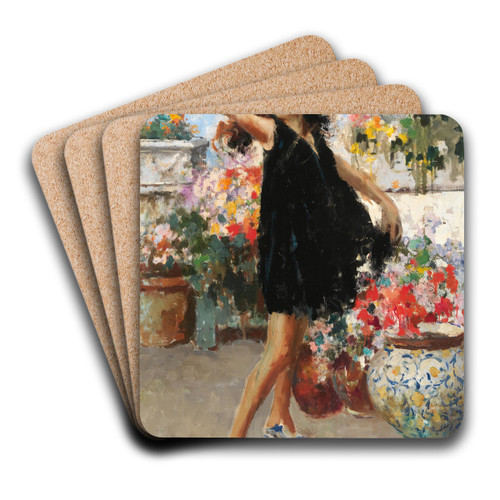 A Toast by Vincenzo Irolli Art Drink Coaster set A Toast by Vincenzo Irolli Art Drink Coaster set