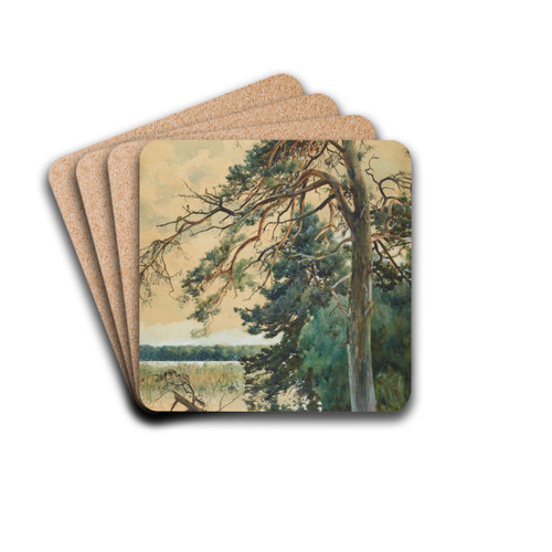 wite by Julian Falat Drink Coasters - set of 4