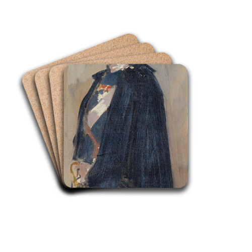 Skecth for the Portrait of Prince Carl by Albert Edelfelt Drink Coasters - set of 4