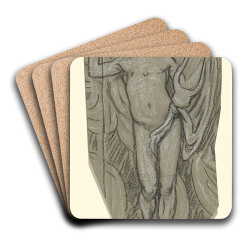 Study forApollo by Elihu Vedder Art Drink Coaster set